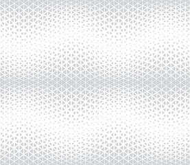 geometric halftone gradient triangle seamless vector pattern