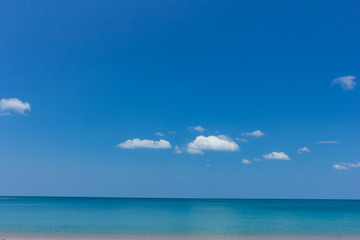 Obraz premium seascape view and clouds