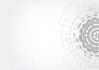 Abstract Technology Background