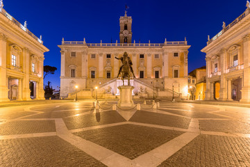Obraz premium Piazza del Campidoglio, Rome Italy