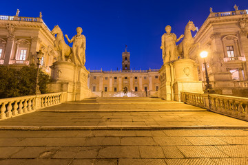 Fototapeta premium Piazza del Campidoglio, Rome Italy