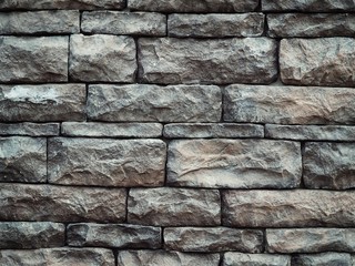 Fototapeta premium Stone wall texture background.