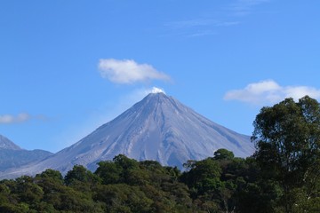 Obraz premium Volcan de Colima, Mexico