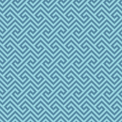 Classic meander seamless pattern.
