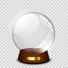 Vector snowglobe 
