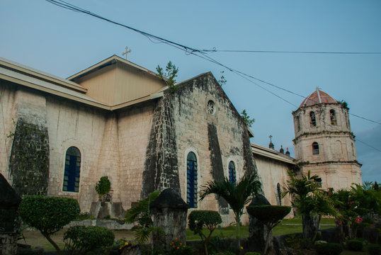 Our Lady of the Immaculate Conception catholic Church at Oslob in Sebu, Philippines