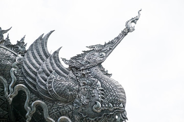 Silver chapel in SRISUPHAN TEMPLE, Chiangmai, Thailand