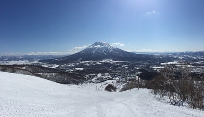 Fototapeta premium Snow resort in Japan