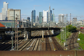 Gleisvorfeld, Hauptbahnhof Frankfurt am Main