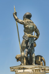 Obraz premium Guayas y Kill Scuplture Monument, Guayaquil, Ecuador