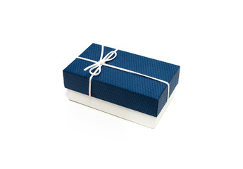 Gift box isolated on white background.