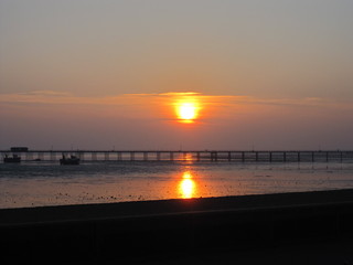Fototapeta na wymiar Sunset by the Sea