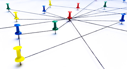 Netzwerk, Network, Verbindung, Kommunikation