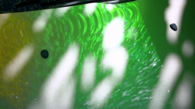 Farbspiegelung auf Auto