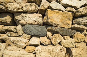 Old stone wall. Perfect for background