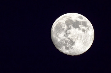 Vollmond am Nachthimmel