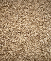 An abstract wood chip background