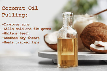 Benefits of coconut oil pulling