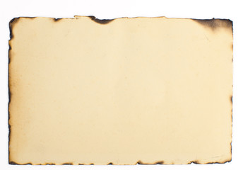 old burnt paper texture