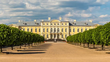 Deurstickers Rundale Palace in Latvia © Sergii Figurnyi
