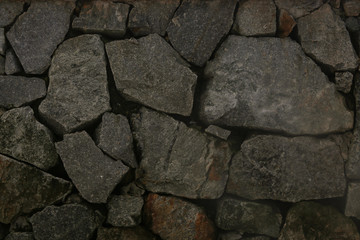 Stone wall background or texture
