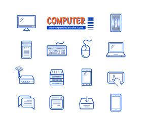 Network and mobile devices connected to the Internet.