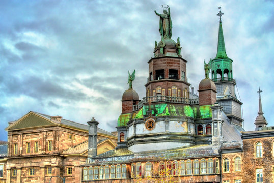 Notre Dame De Bon Secours Chapel In Montreal, Canada