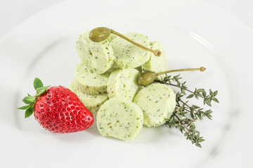 Butter with herbs