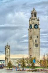 Fototapeta premium View of Montreal Clock Tower in the Old Port - Canada
