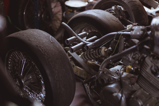 Bike under construction