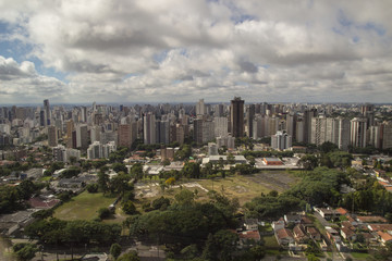 Fototapeta na wymiar Curitiba city view