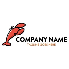 Unique Lobster Logo Template