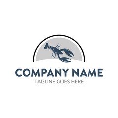 Unique Lobster Logo Template