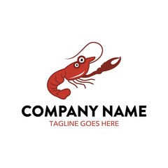 Unique Lobster Logo Template