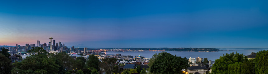 Fototapeta na wymiar Panorama of Seattle