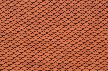 Roof tiles texture