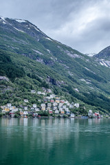 fjord at odda norway