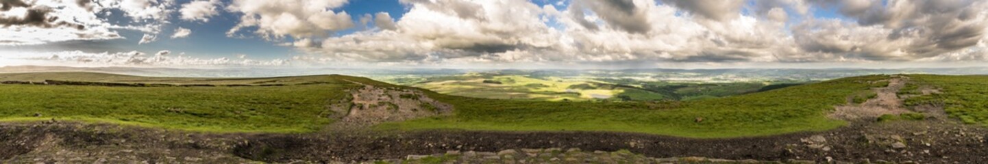 Springtime in Forest of Bowland, Lancashire, England UK