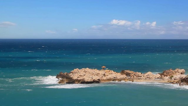 Coastline of Labadee, Haiti