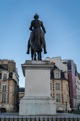 Fototapeta na wymiar Statue in paris