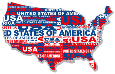 Map of The USA 1