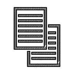 Obraz premium paper document isolated icon vector illustration design