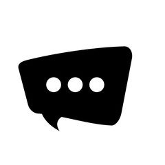speech bubble icon over white background vector illustration