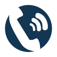 telephone service isolated icon vector illustration design