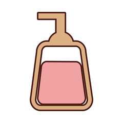 Obraz premium soap dispenser isolated icon vector illustration design