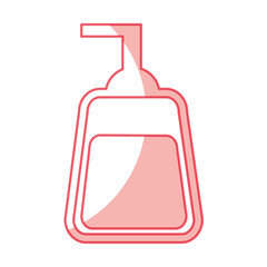 soap dispenser isolated icon vector illustration design