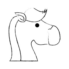 horse rocking toy icon vector illustration graphic design