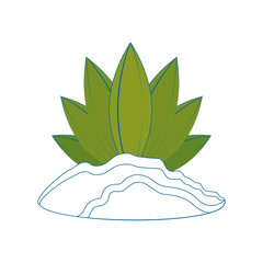 Plant nature ecology icon vector illustration graphic design