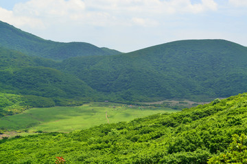 Fototapeta premium くじゅう連山