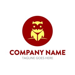 Obraz premium Unique Owl Logo Template